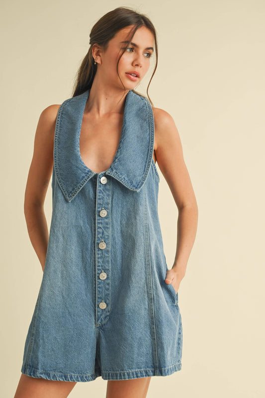 Jonah Denim Romper