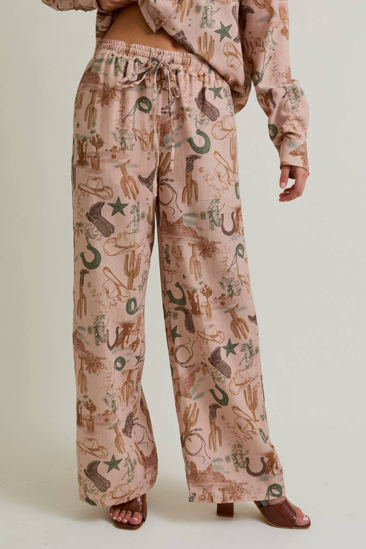 Rodeo Wide Leg Pants