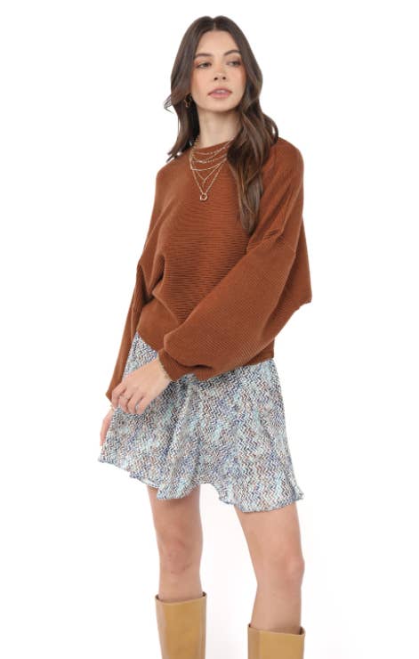 Sia Textured Dolman Top