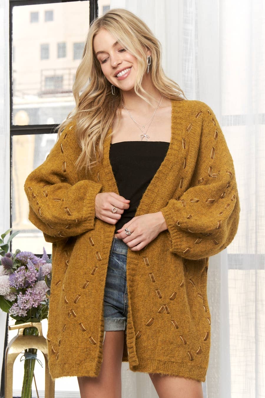 Carmen Woven Cardigan