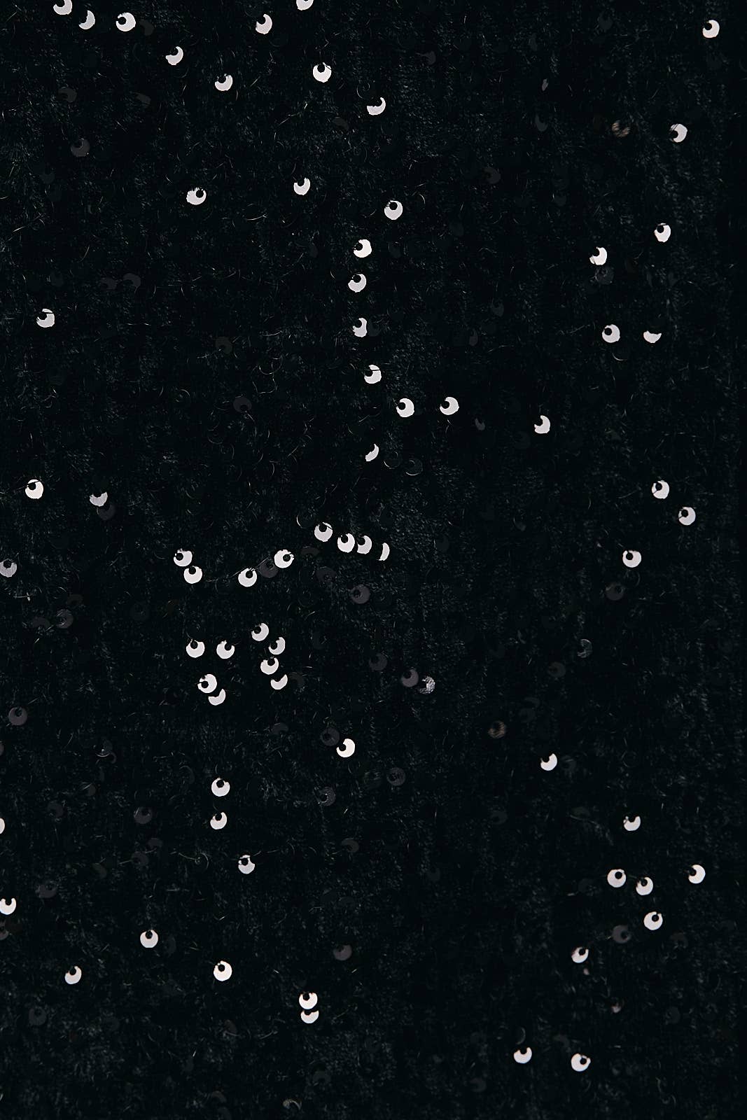 High Society Sequin Velvet Top