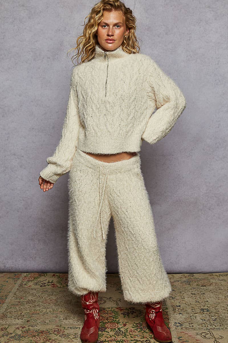 Quiet Luxury Sweater Pants - Two Colors