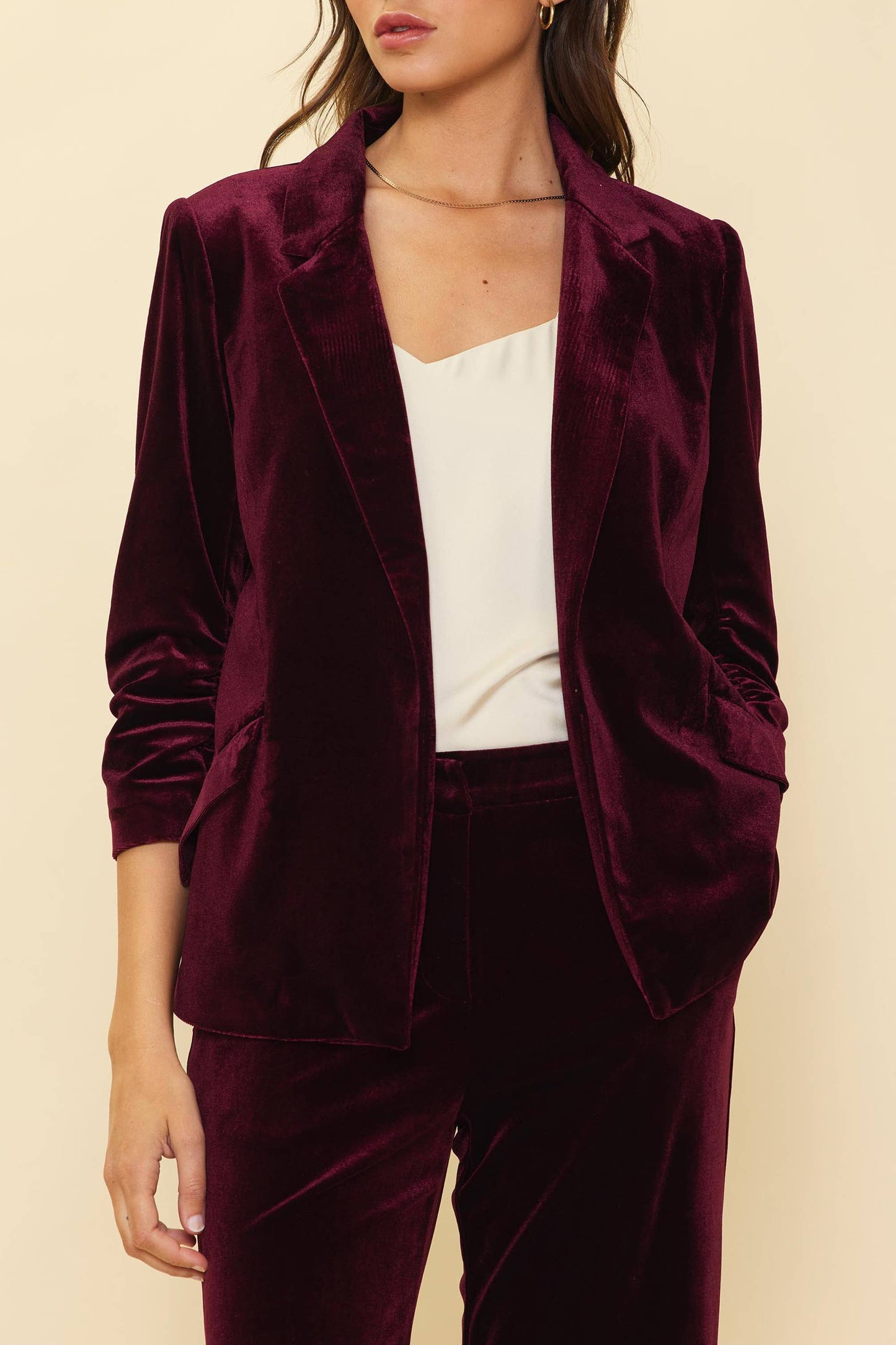 Star Power Velvet Blazer - Two Colors