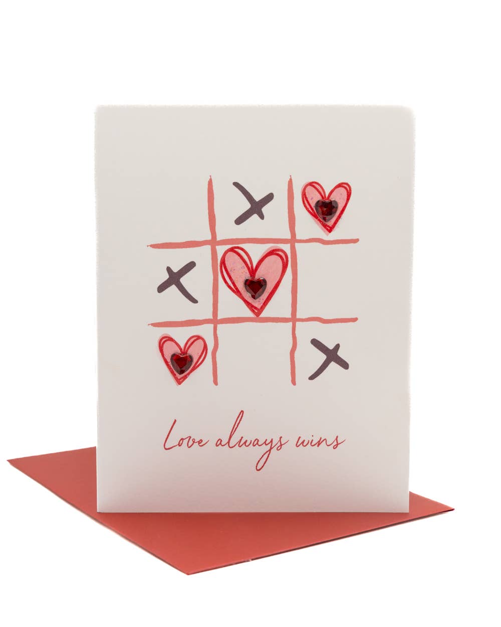 'Love Always Wins' Valentine's Day Card