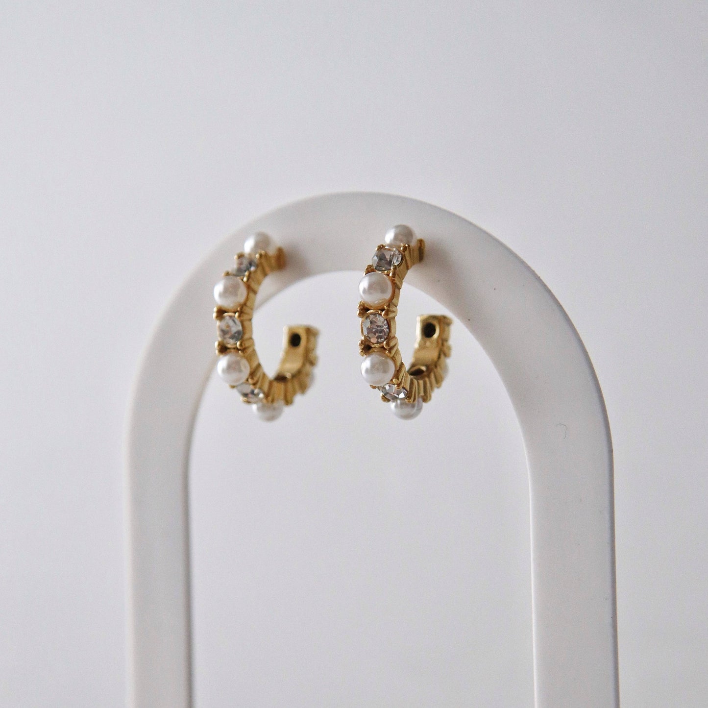 Lani Pearl and CZ Hoops