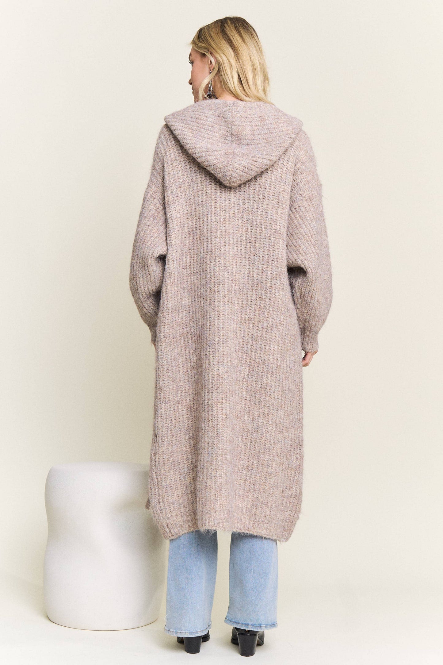 Sasha Hooded Duster Cardigan