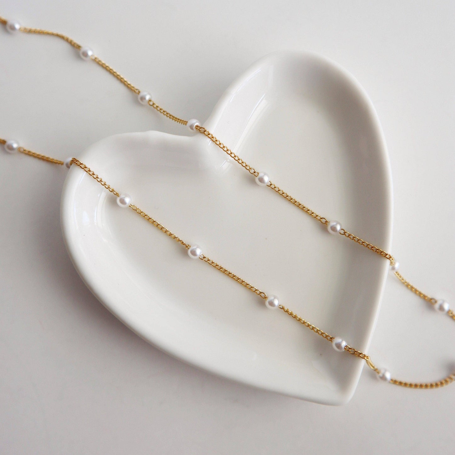 Pearl Satellite Chain Necklace