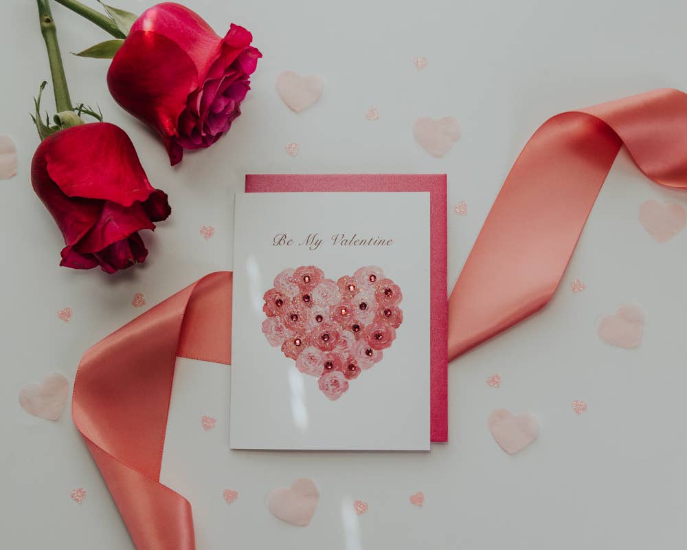 'Heart of Roses' Valentine's Day Card