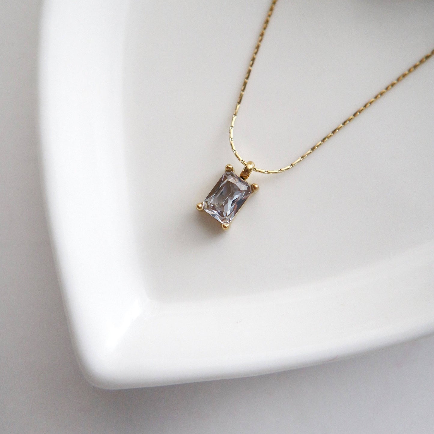 Serene CZ Necklace