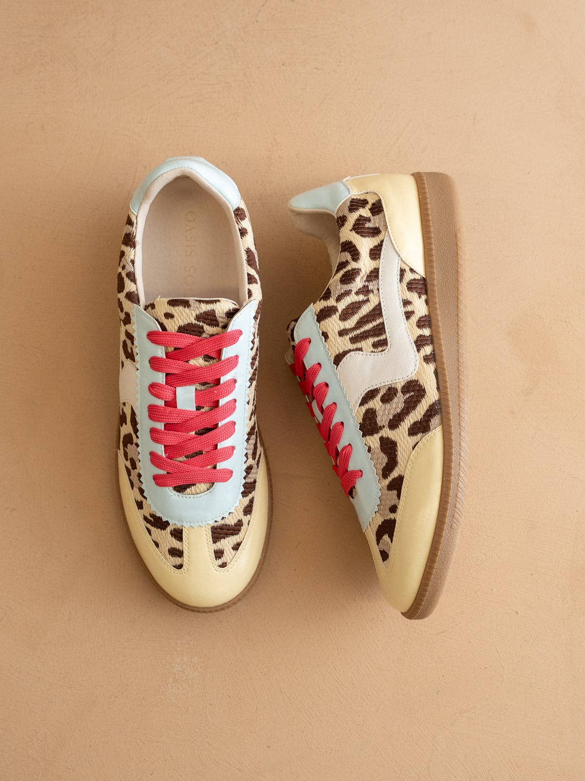 The Kyla | Baby Leopard Classic Low Top Sneakers