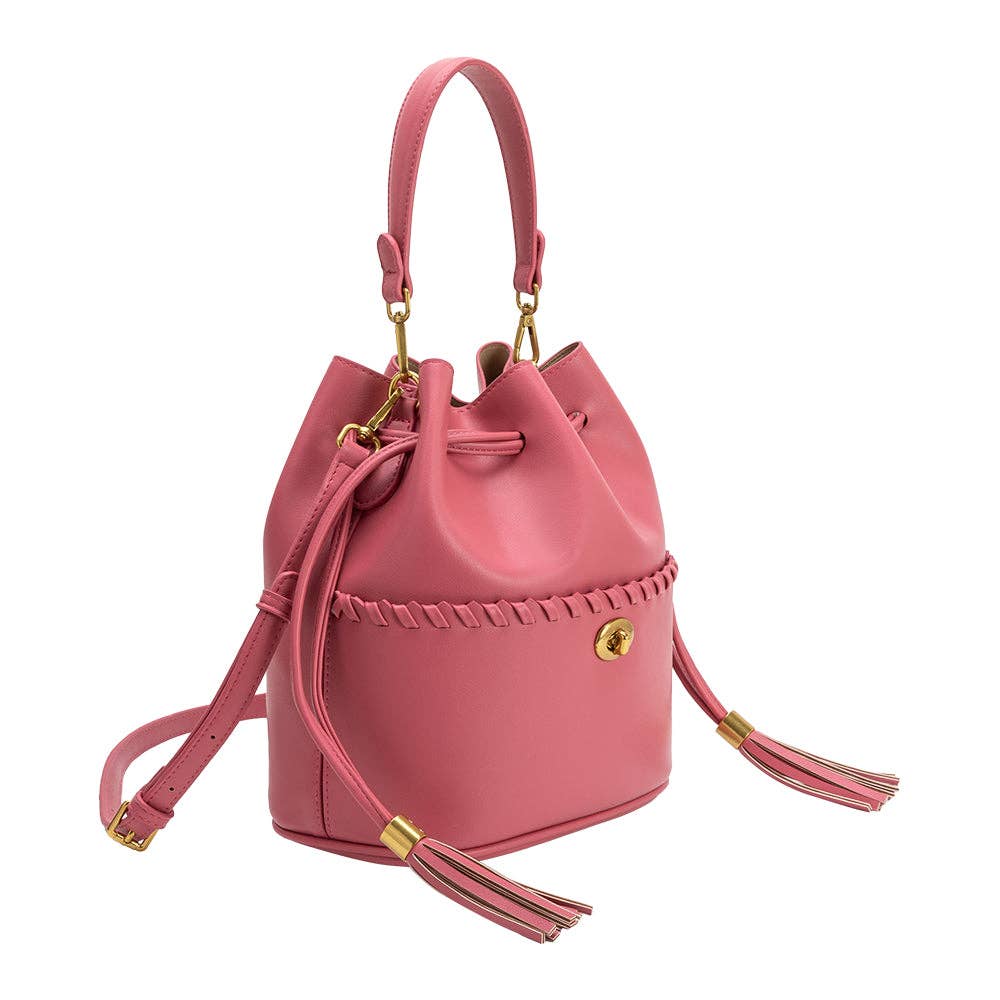 Janae Top Handle Bucket Bag