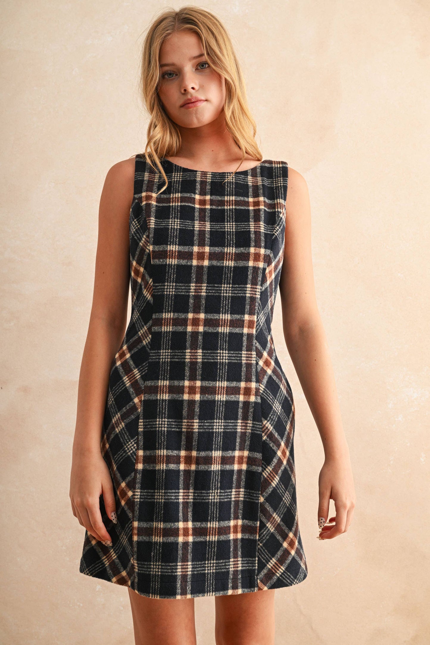 December Plaid Dress
