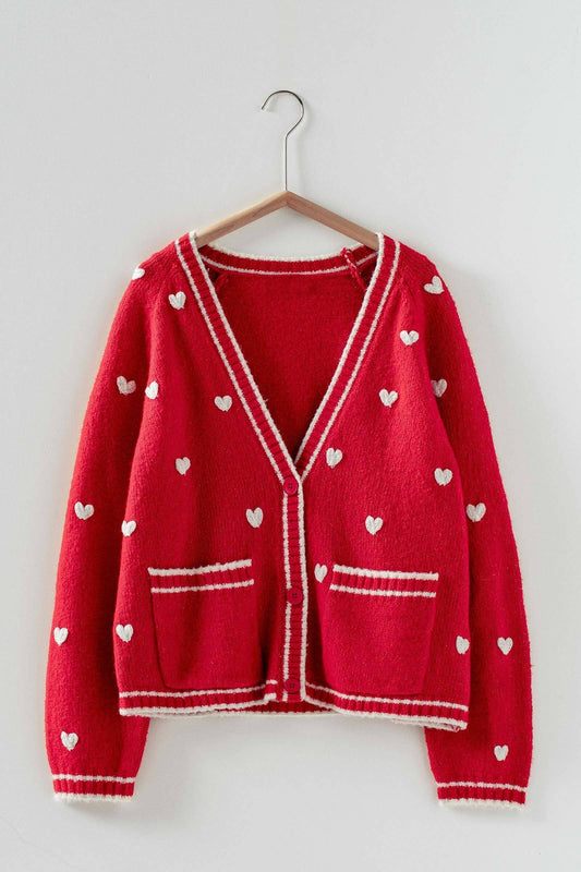 Mon Amor V Neck Cardigan