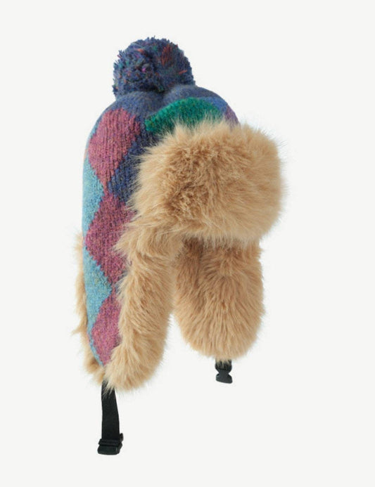 Vail Fur Pom Hat