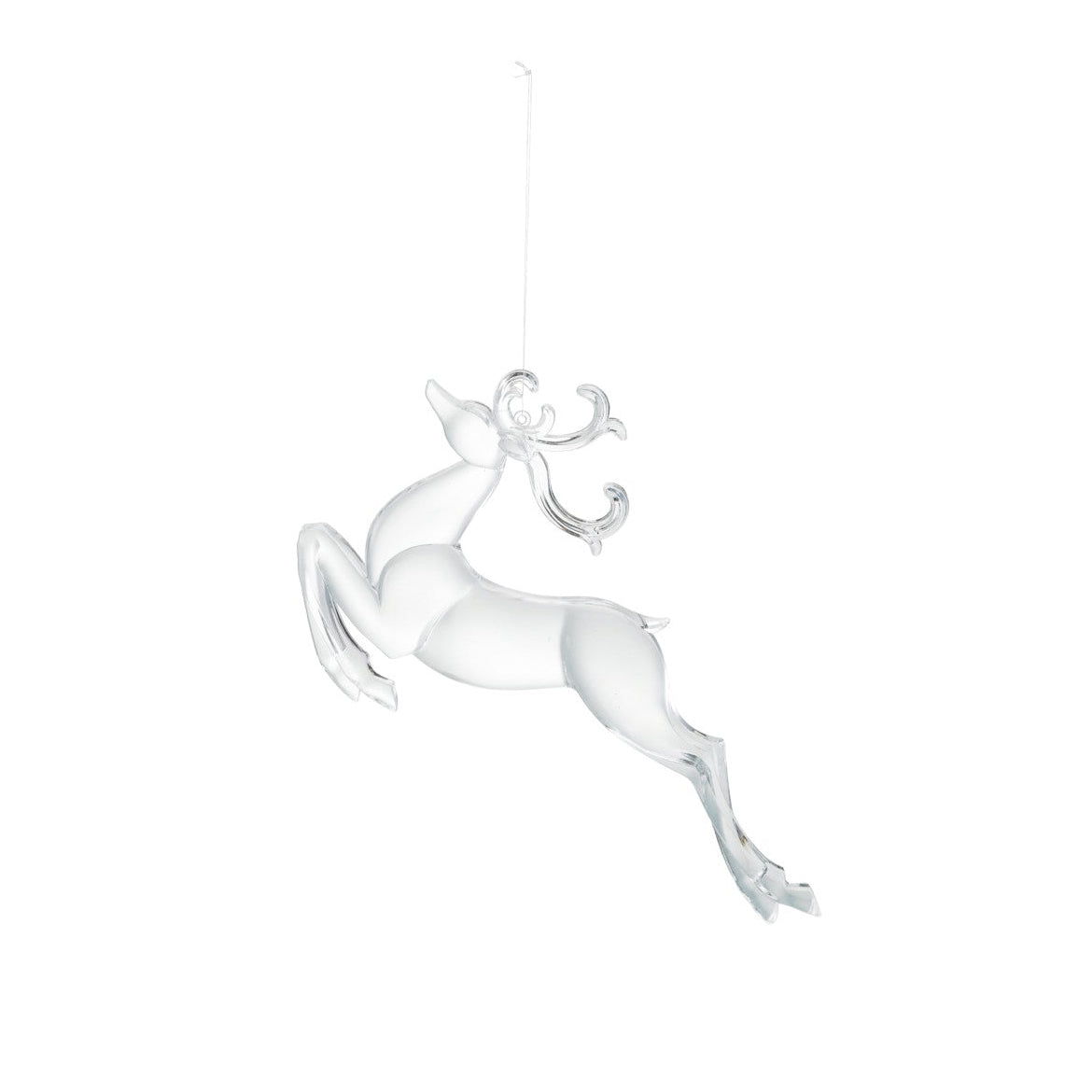 5"H Acrylic Leaping Deer Ornament